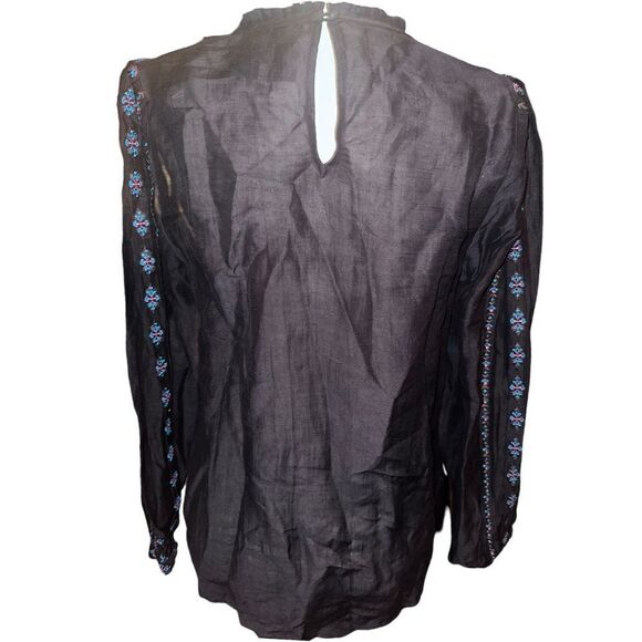 🔆Final Sale🔆 Johnny Was | NWTs Embroidered Calico Blouse Size Small - Picture 6 of 9